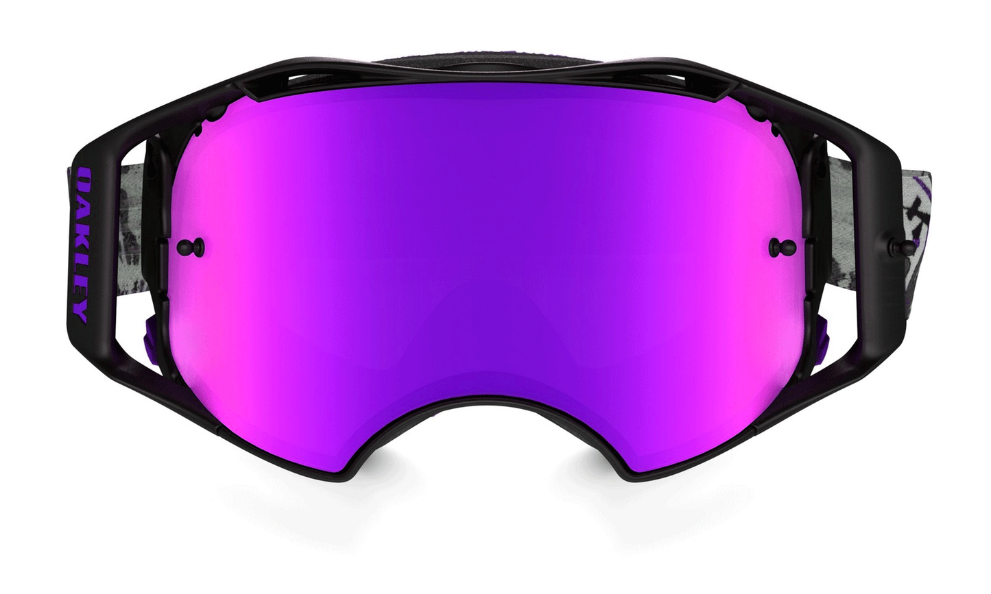 Rip n Roll Oakley Airbrake Tear off Lens, Mirror Pink