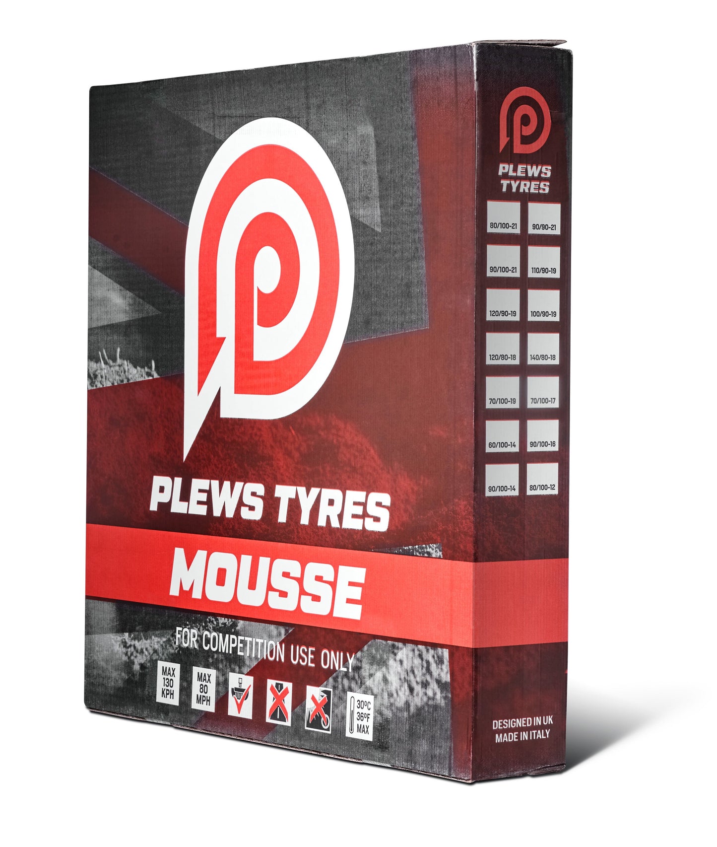 Plews Tyres Ultra Mousse Rear - 80 / 100 – 12