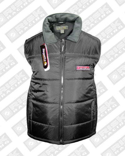 Risk Racing Body Warmer, Black, Large