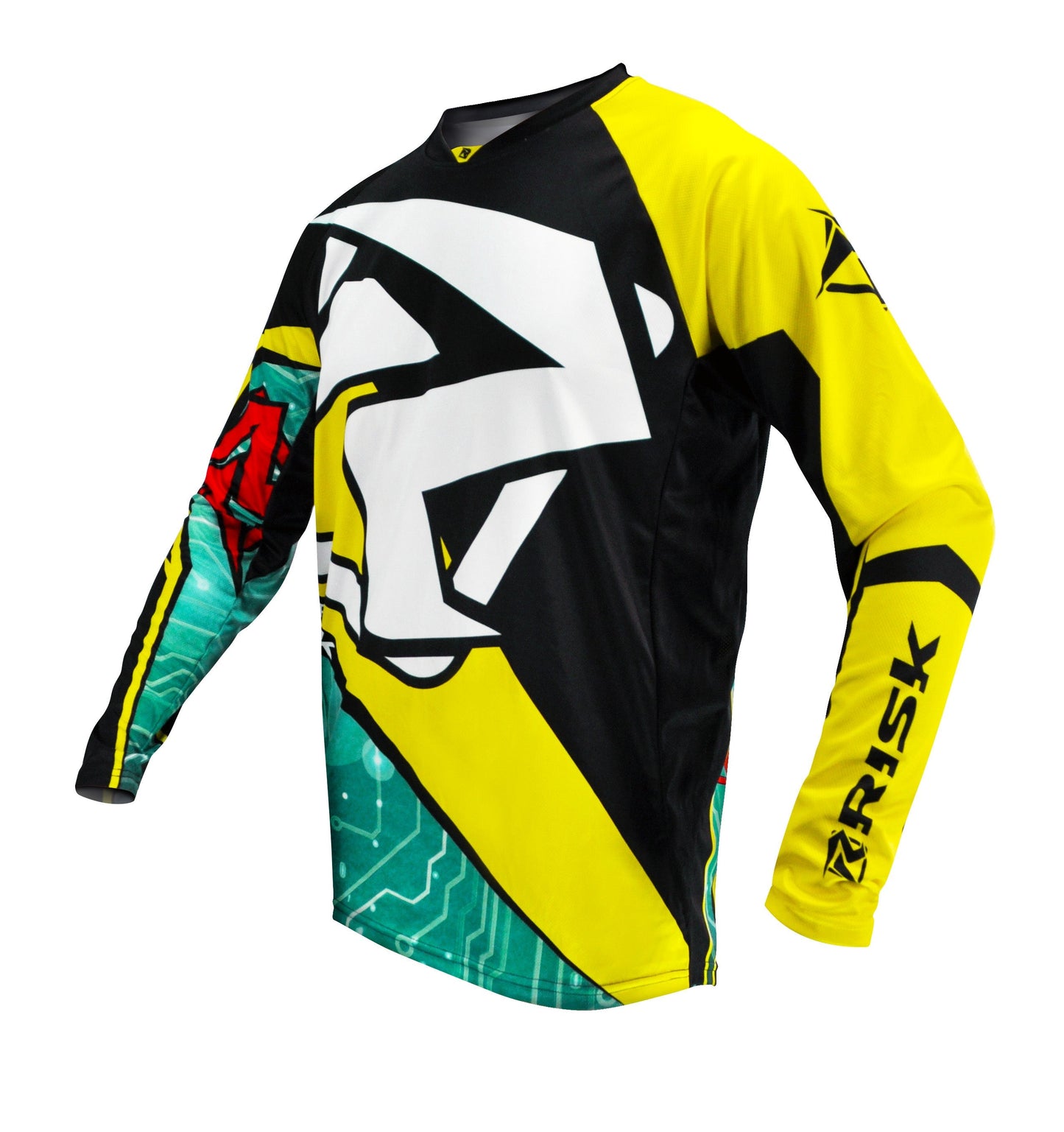 Risk Racing Ventilate Jersey, Digital, XX Large