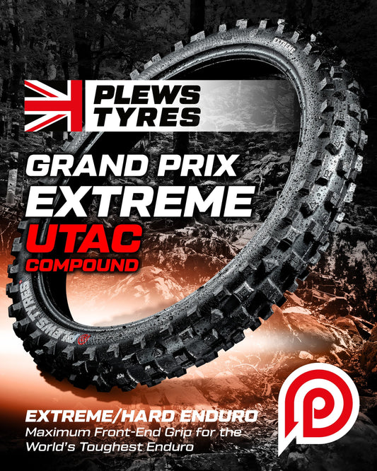 Plews Tyres EN1X Grand Prix ECE EXTREME Front Tyre 90 / 100 - 21