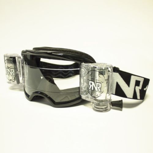 Rip n Roll Colossus WVS Roll Off Goggle, Black