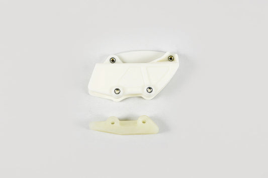 UFO Chain Guide Honda CR 125 CR 250 CR 500 1988 - 1989, Neutral / White