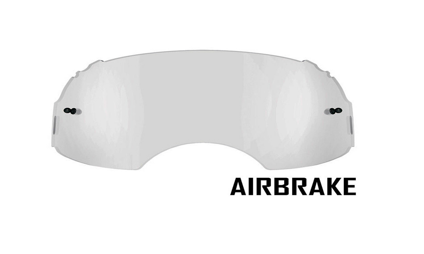 Goggle Shop Oakley Airbrake Tear Off Lens, Clear