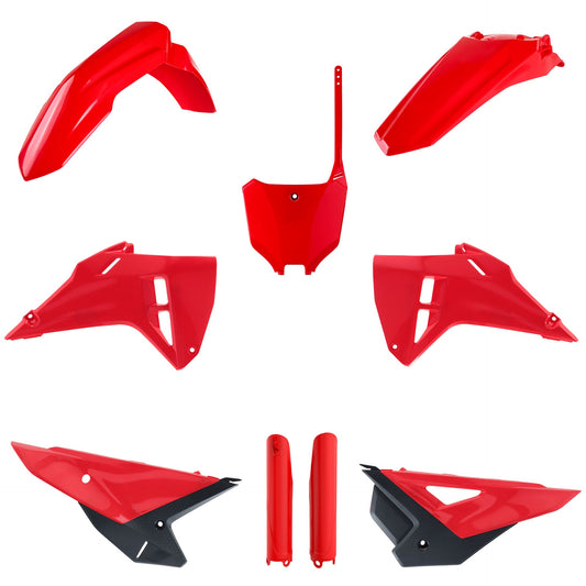 Polisport Honda Plastic Kit CRF 250 R CRF 450 R 2025, OEM Red