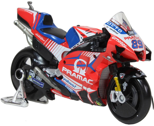 Maisto Toys 1:18 Pramac Ducati Jorge Martin # 89 Toy Model