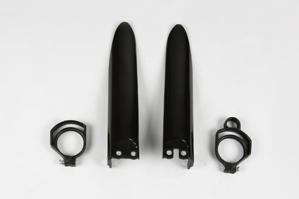 UFO Fork Guards Kawasaki KX 80 1998 - 2000 KX 85 KX 100 2001 – 2013, Black