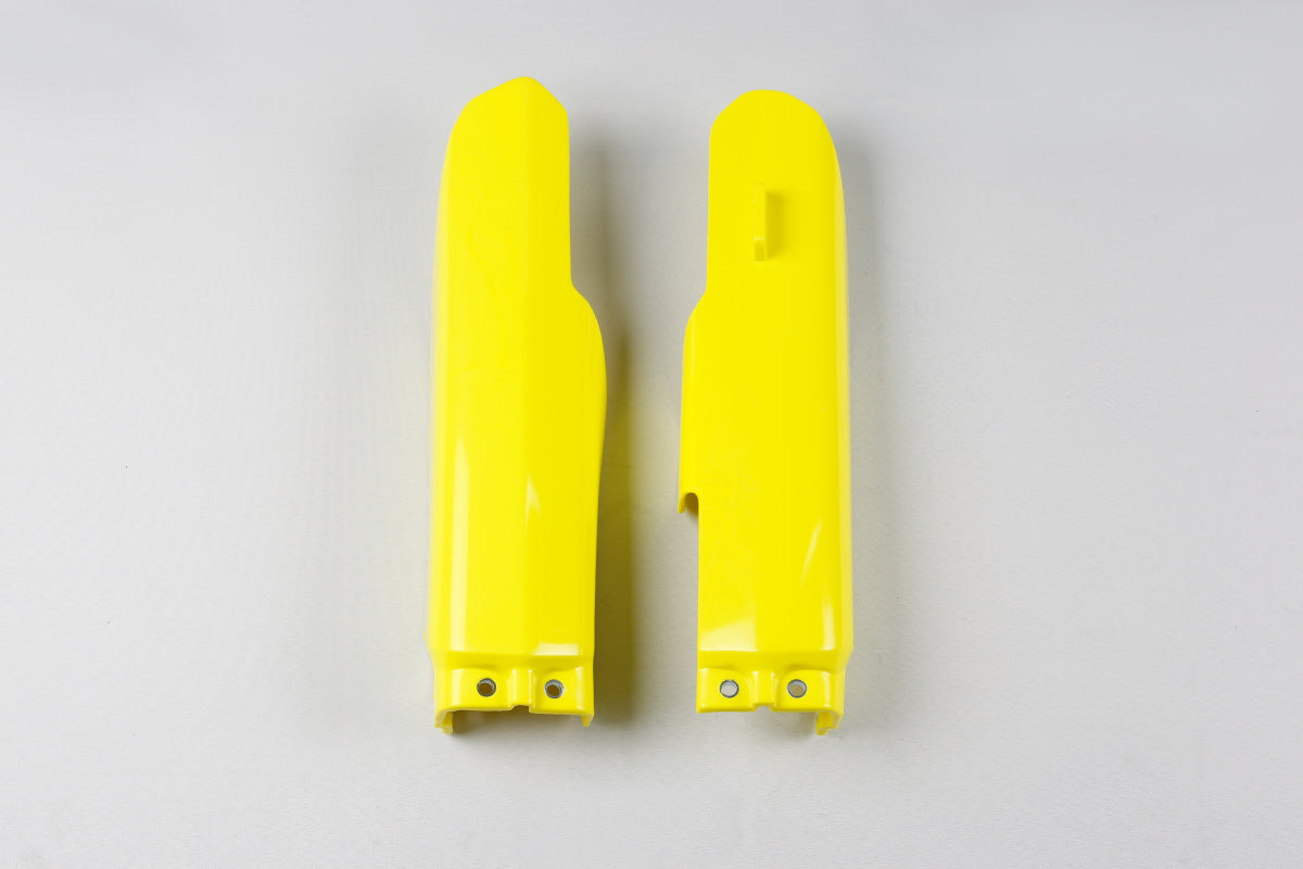 UFO Fork Guards Suzuki RM 80 RM 85 2000 - 2025, Yellow