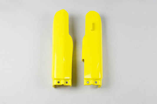UFO Fork Guards Suzuki RM 80 RM 85 2000 - 2025, Yellow