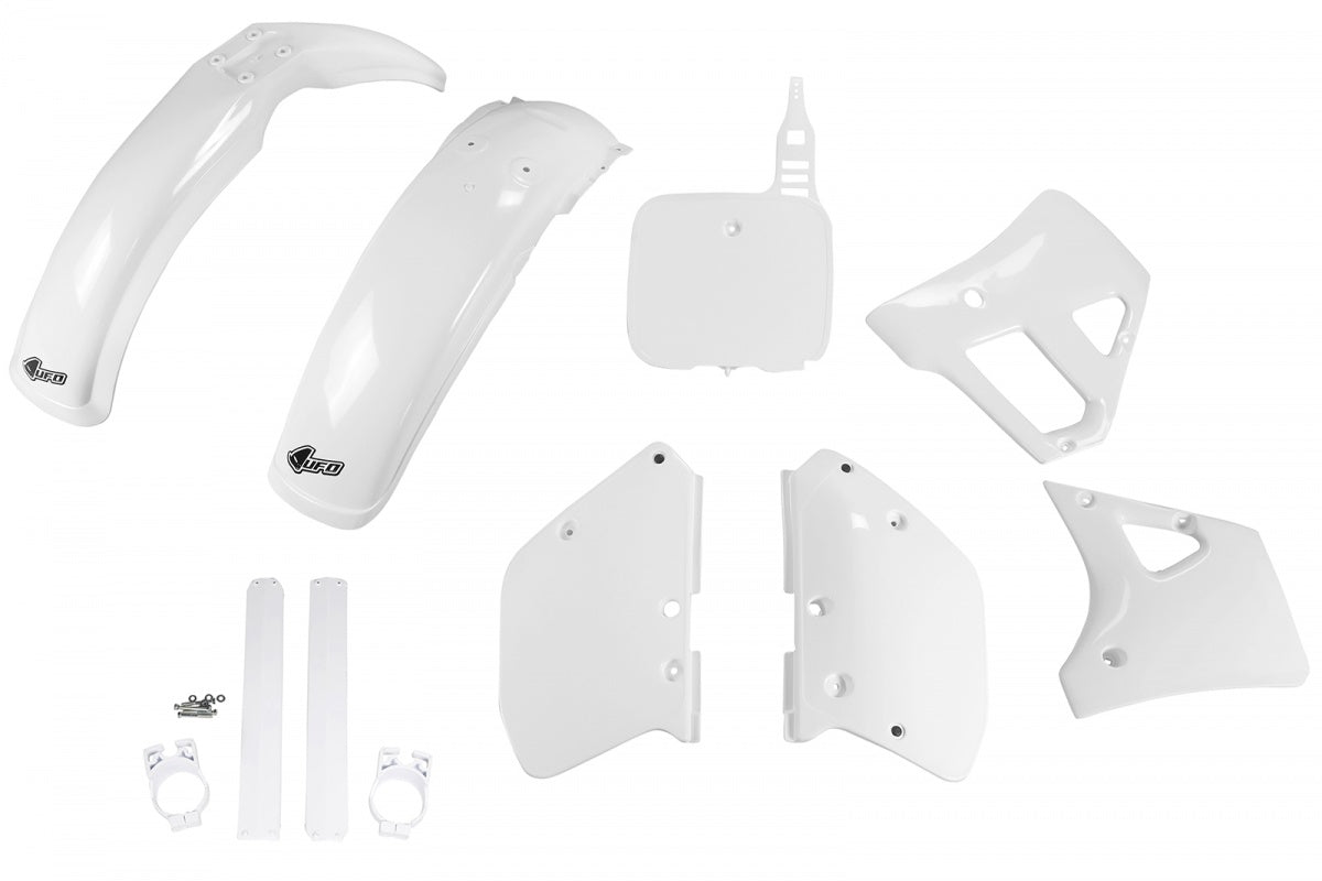 UFO Plastic Kit Yamaha YZ 125 1989 - 1990 YZ 250 YZ 360 1989, White