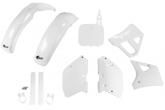 UFO Plastic Kit Yamaha YZ 125 1989 - 1990 YZ 250 YZ 360 1989, White