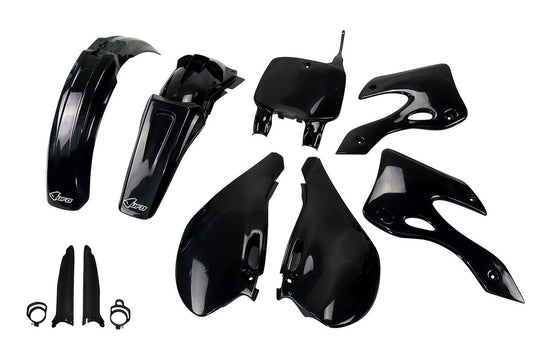 UFO Plastic Kit Kawasaki KX 125 KX 250 1999 - 2002, All Black