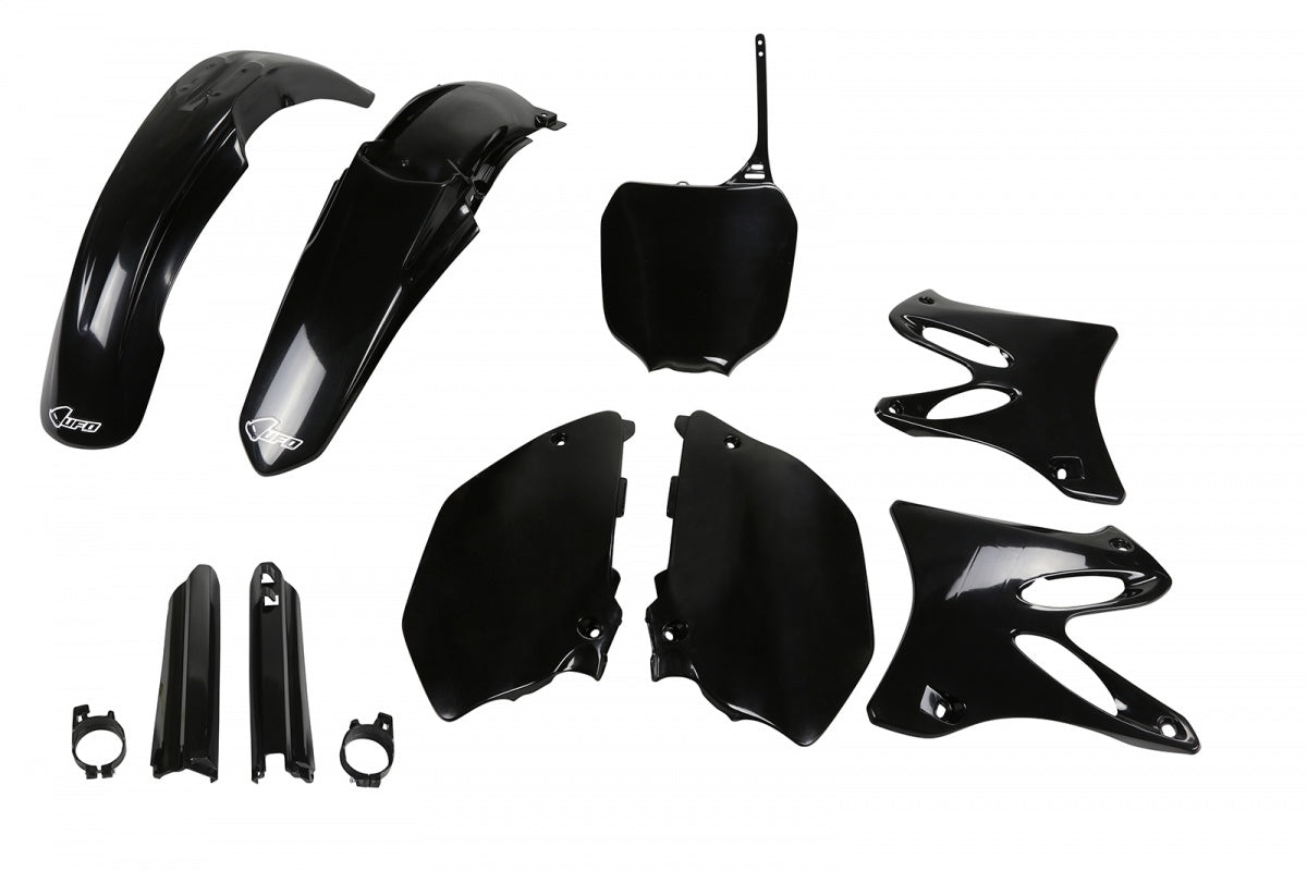 UFO Plastic Kit Yamaha YZ 125 YZ 250 2002 - 2004, Black