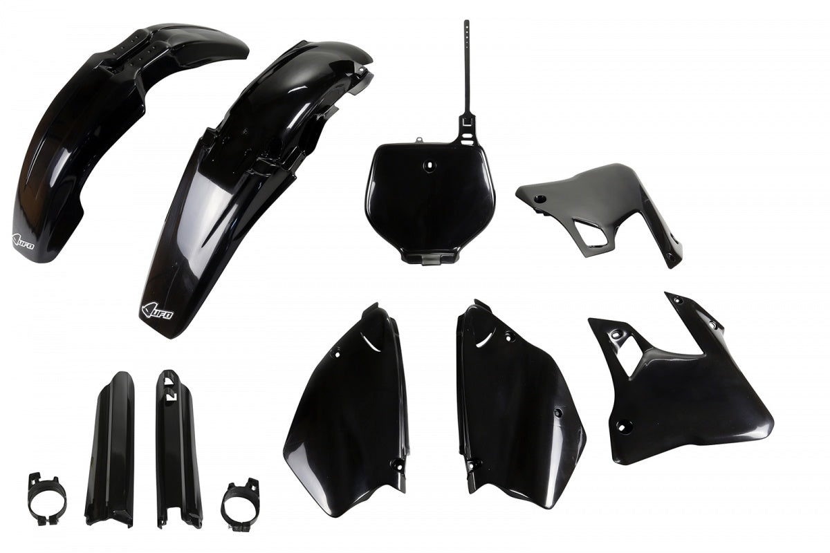 UFO Plastic Kit Yamaha YZ 125 YZ 250 1996 - 1999, Black