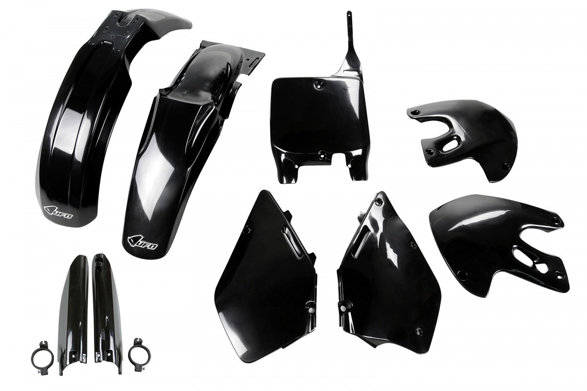 UFO Plastic Kit Suzuki RM 125 RM 250 1999 - 2000, Black