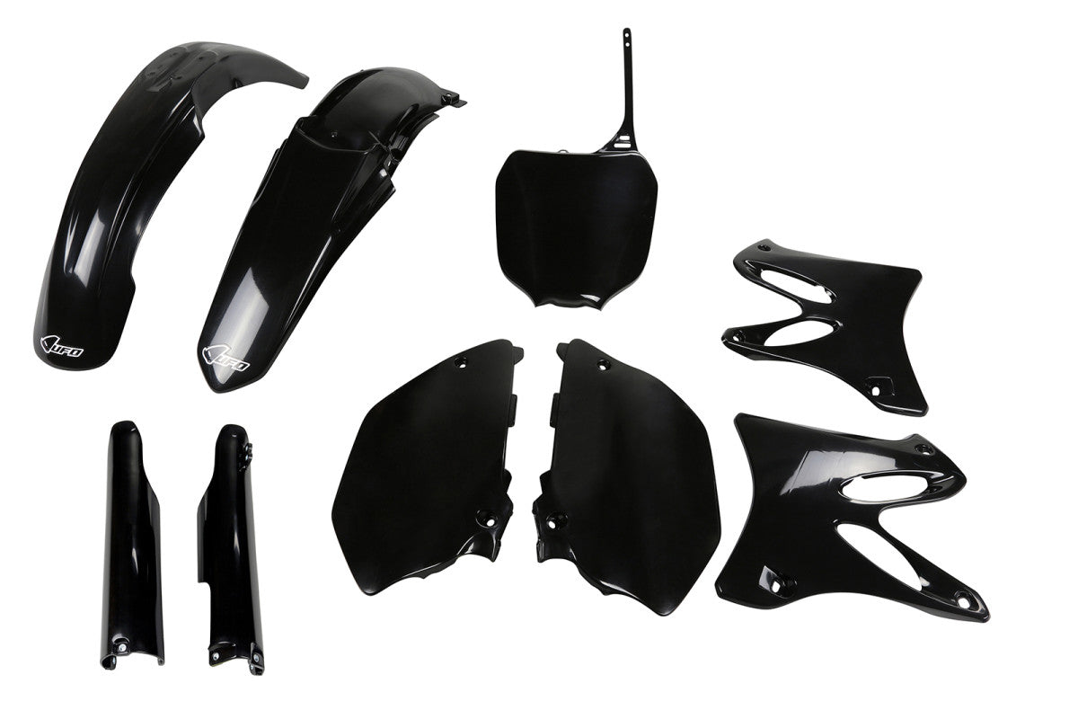UFO Plastic Kit Yamaha YZ 125 YZ 250 2005 ONLY, Black