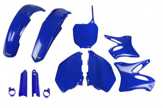 UFO Plastic Kit Yamaha YZ 125 YZ 250 2002 - 2004, All Blue