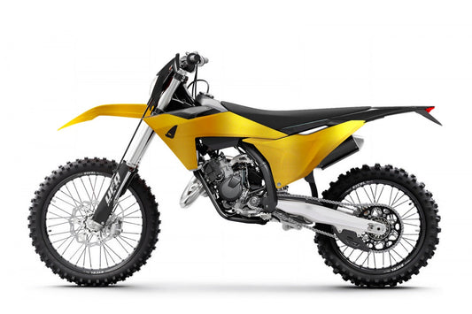 UFO Plastic Kit KTM EXC EXCF 2024 - 2025, Gold / Black