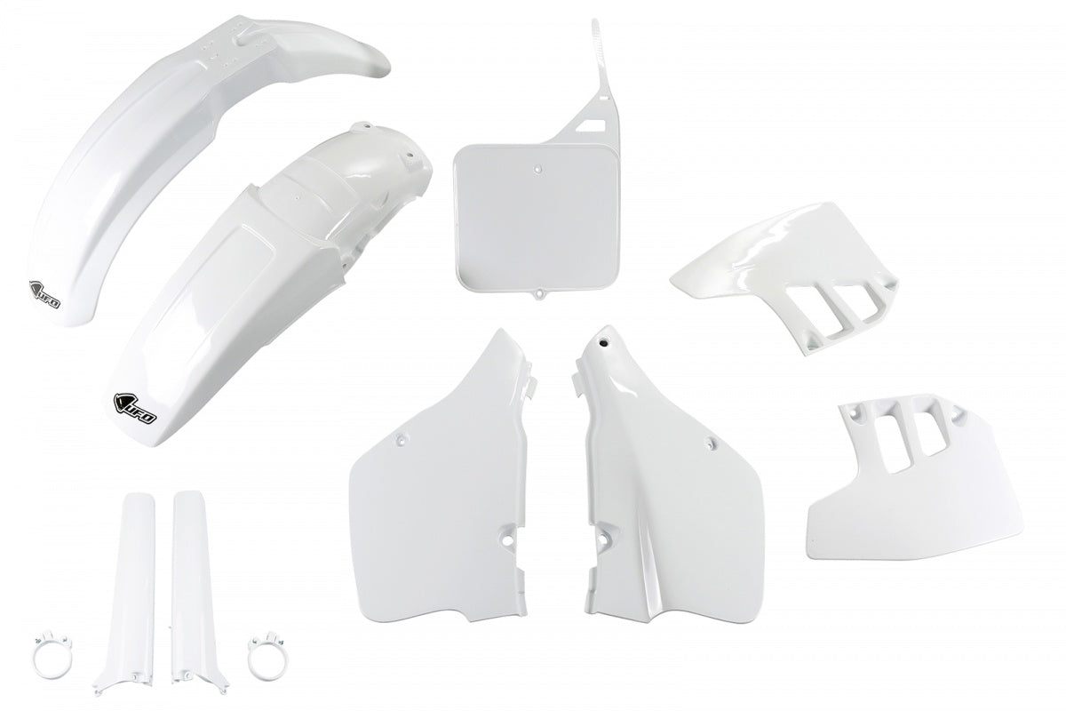 UFO Plastic Kit Suzuki RM 250 1992 ONLY, White