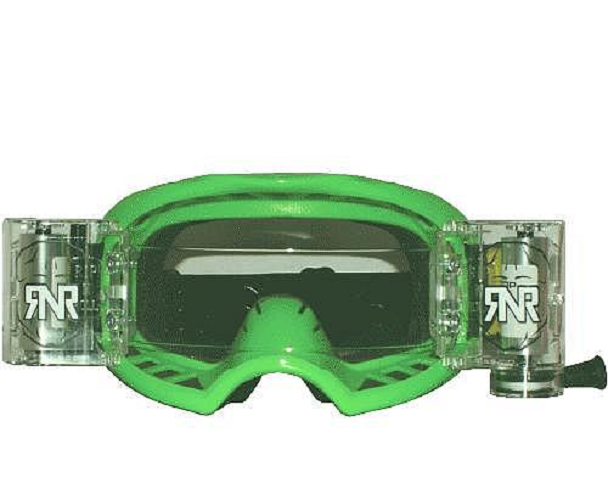 Rip n Roll Colossus WVS Roll Off Goggle, Green