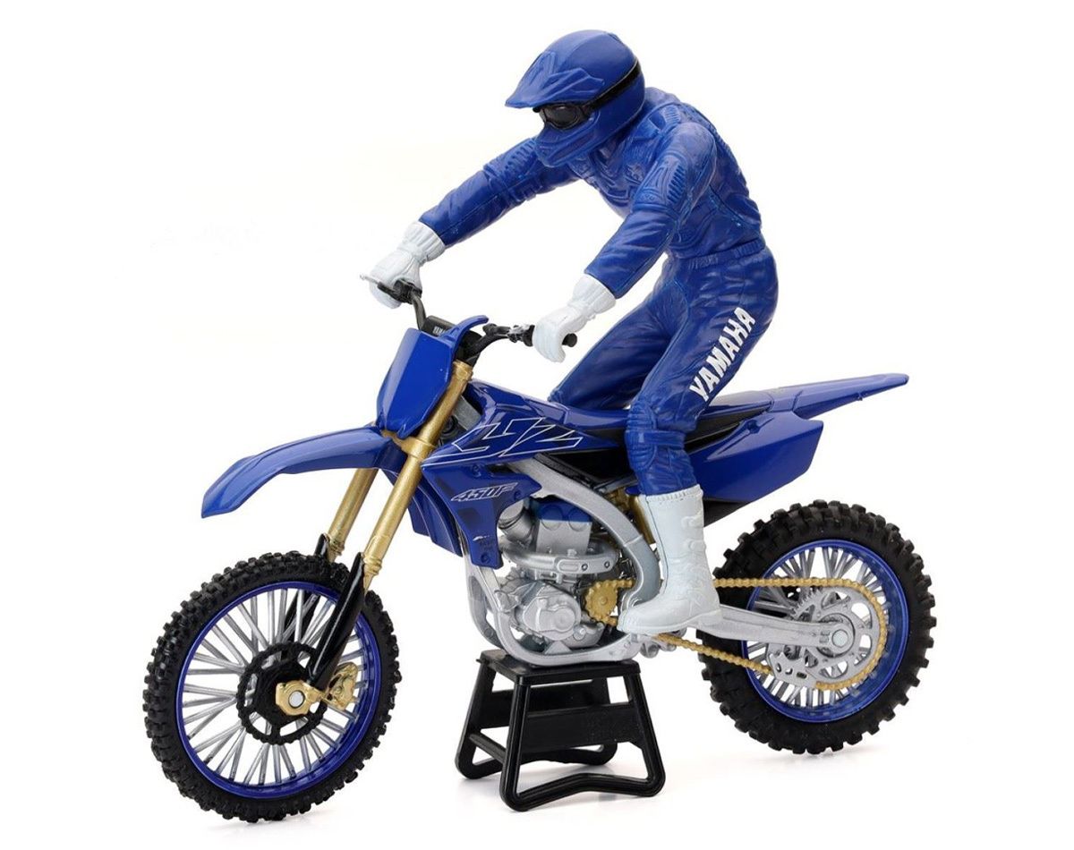New Ray Toys 1:12 Yamaha YZF 450 with rider Toy Model