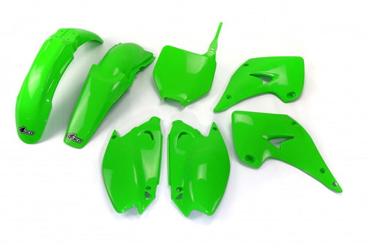 UFO Plastic Kit Kawasaki KX 125 KX 250 2003 - 2008, All Green