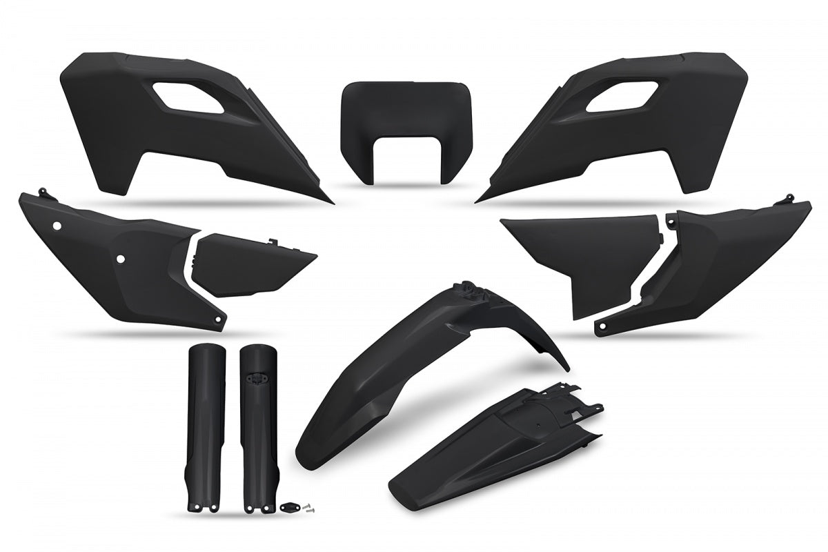 UFO Plastic Kit Husqvarna TE FE 2024, Black