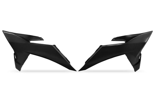 UFO Radiator Scoops KTM SX SXF 2025, Black