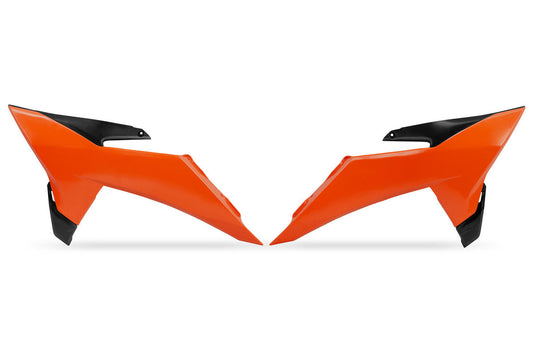 UFO Radiator Scoops KTM SX SXF 2025, Orange