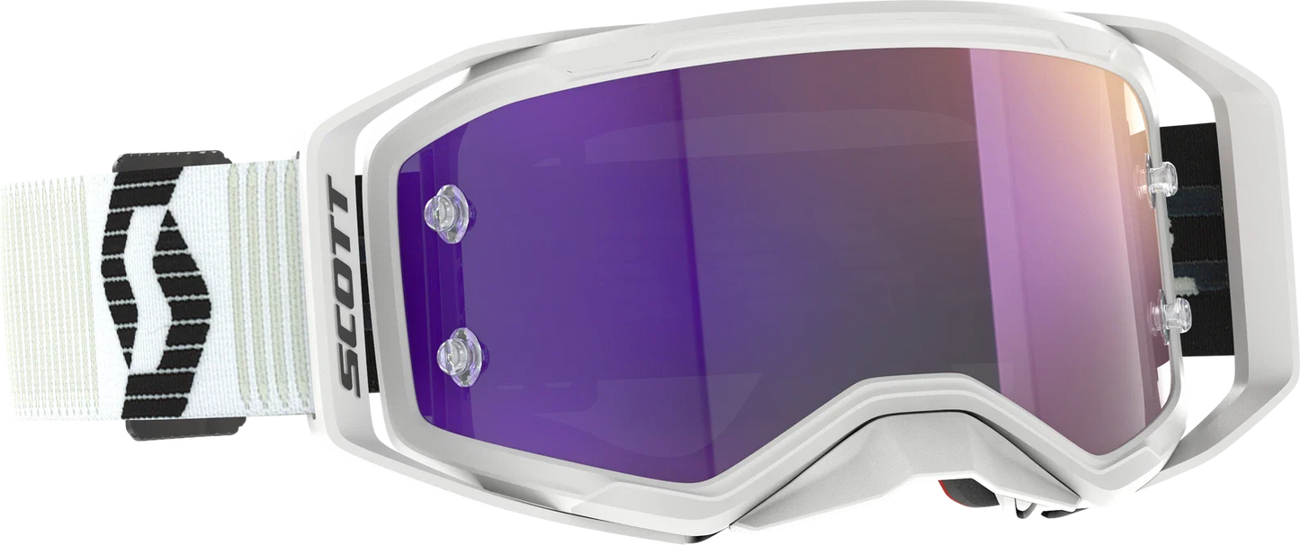 Scott Prospect 2.0 Goggle, White / Black - Purple Chrome Works