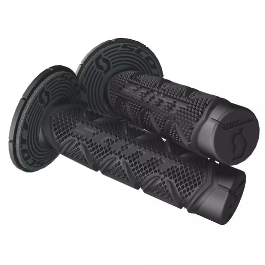 Scott Grips Diamond + Donuts Motocross Enduro, All Black