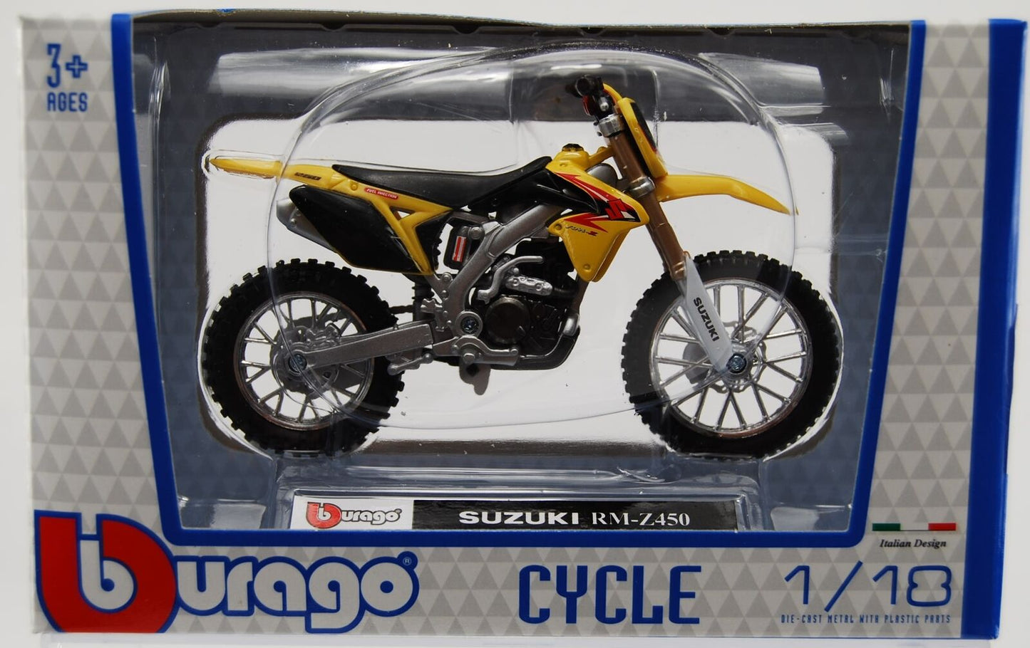 Burago Toy Models 1:18 Suzuki RMZ 450