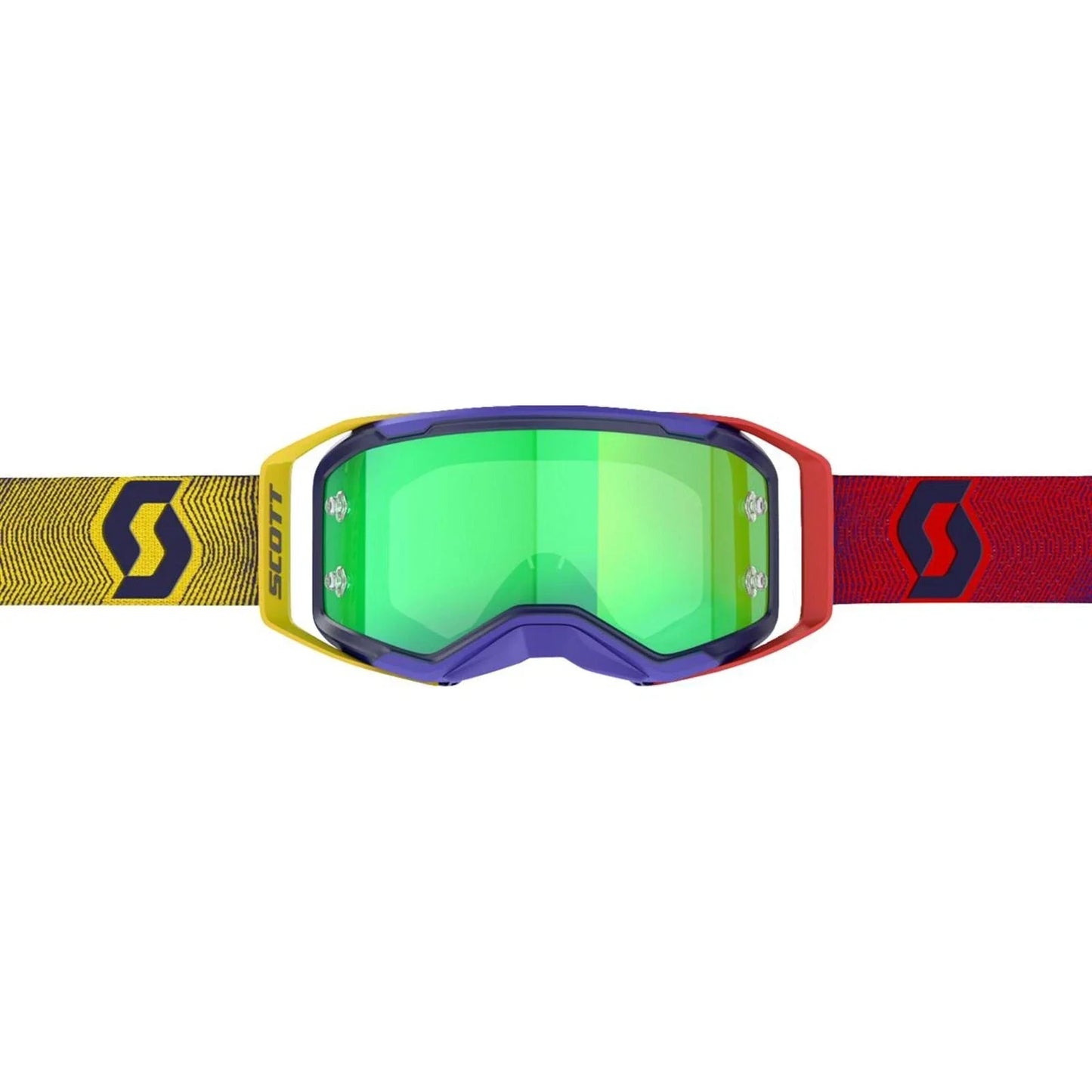 Scott Prospect 2.0 Goggle, Red / Yellow - Green Chrome Works