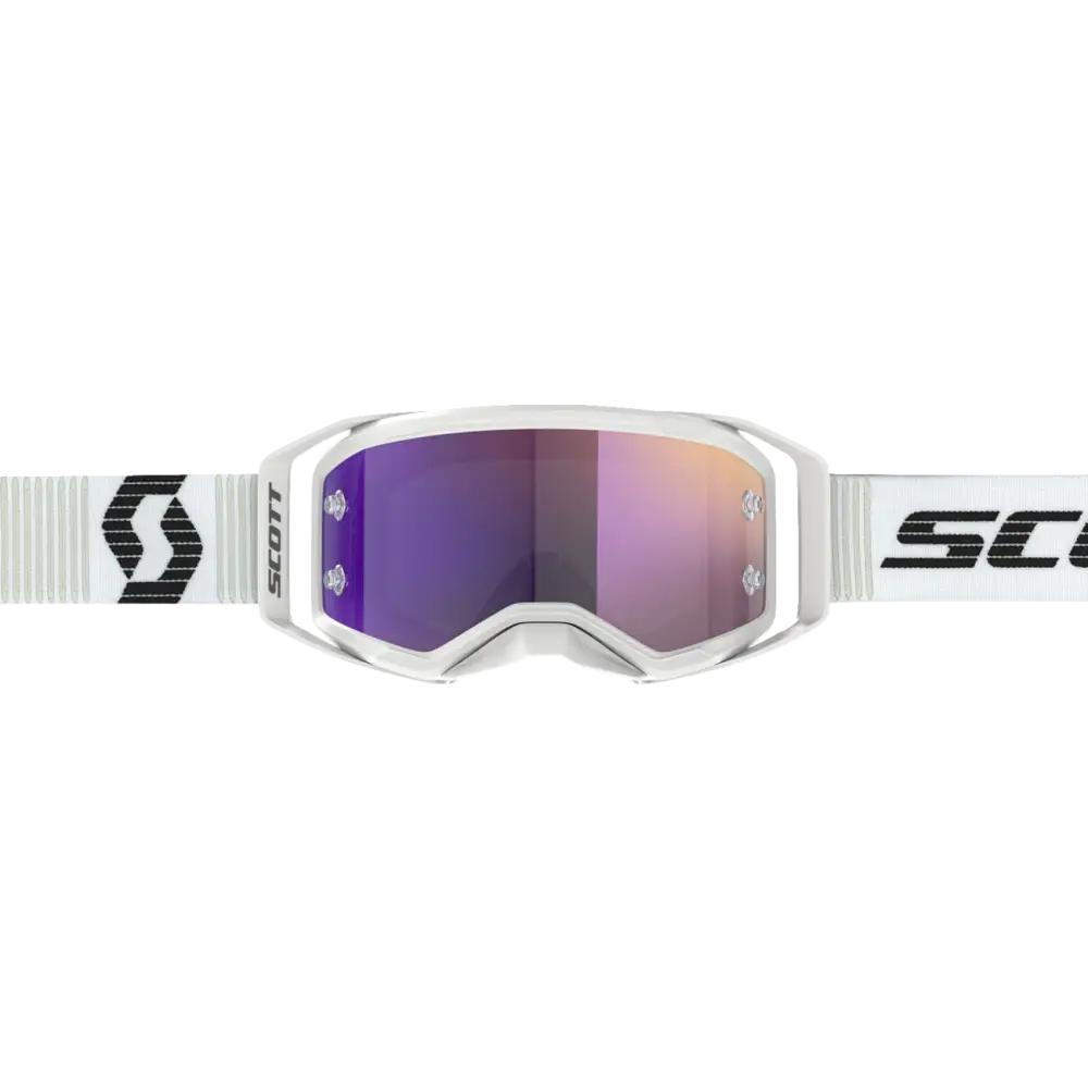 Scott Prospect 2.0 Goggle, White / Black - Purple Chrome Works