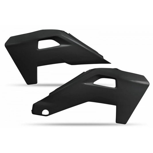 UFO Radiator Scoops Husqvarna TC FC 2025, Black