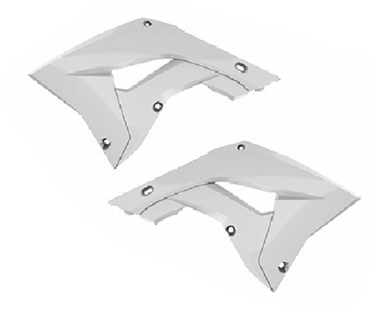 Polisport Honda radiator scoops CR 125 250 2002 - 2007 RESTYLE, White