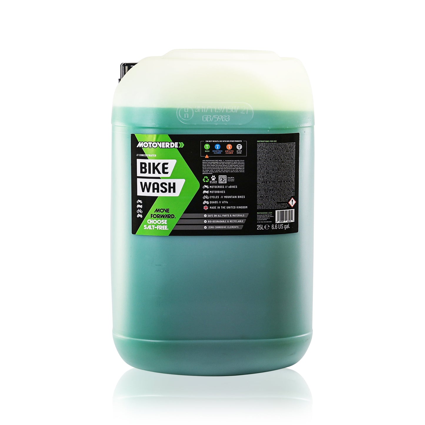 Motoverde Bike Wash - Concentrated, 25 Litre